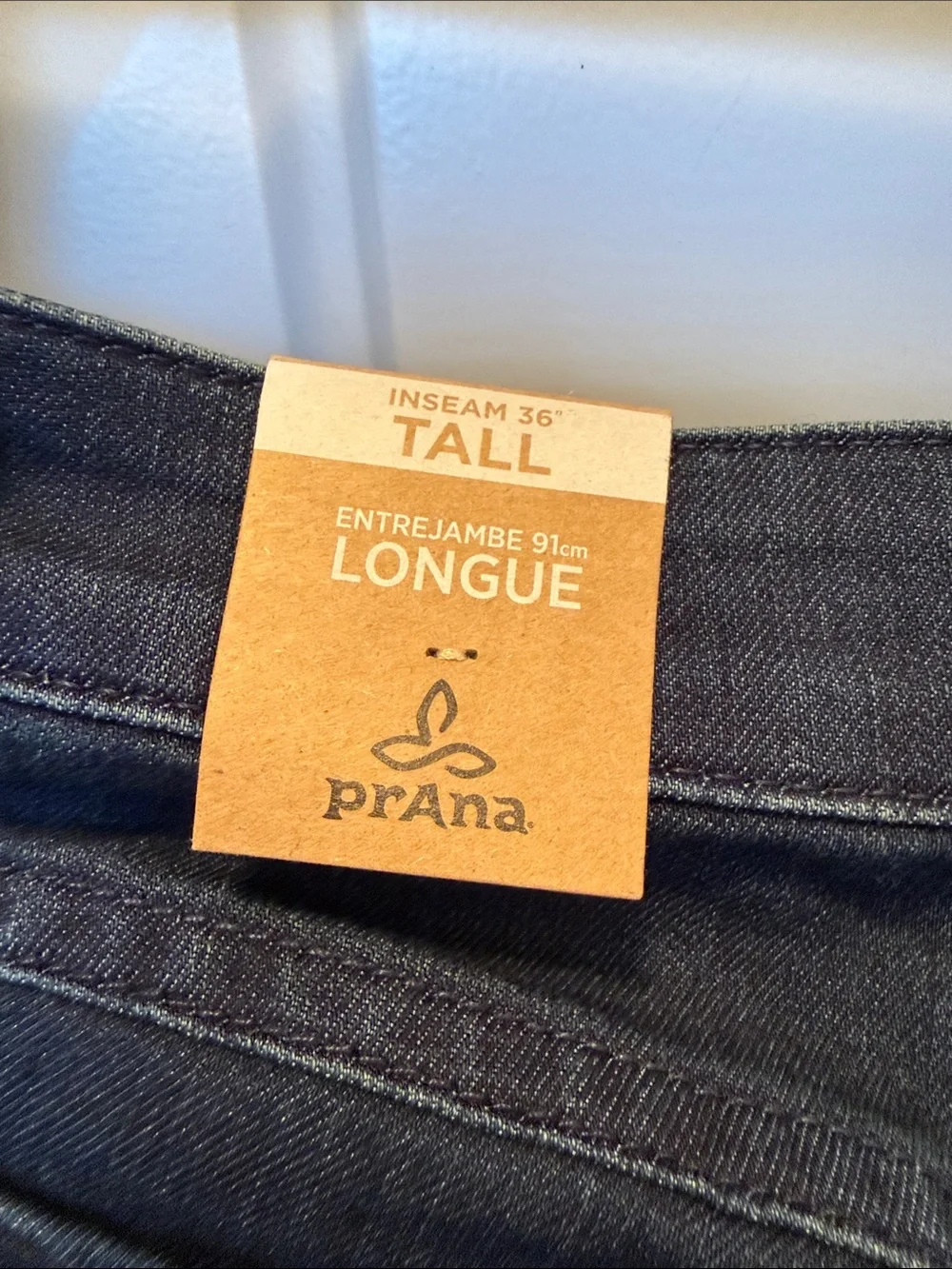 Prana Women's Skinny Jeans in Deep Indigo Black Wash